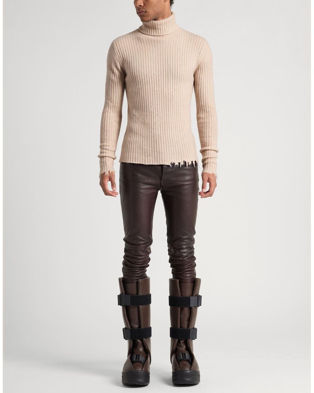 Uma Wang Natural Turtleneck for men