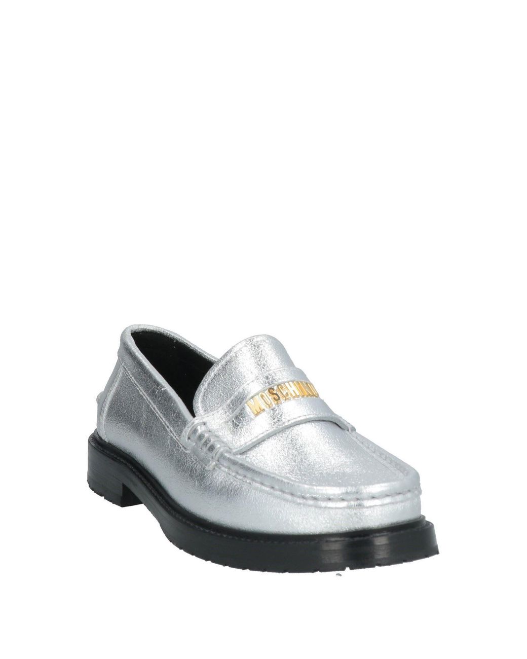 Moschino White Mokassin