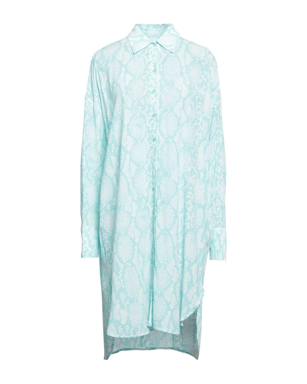 Fisico Blue Mini Dress