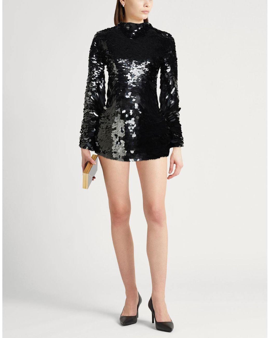 Sportmax Black Mini Dress Polyester