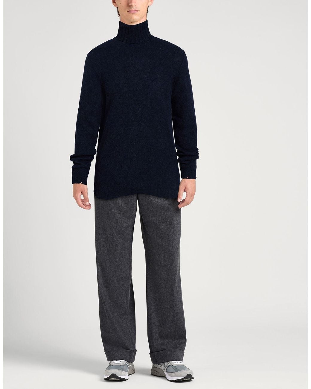 Messagerie Blue Turtleneck for men