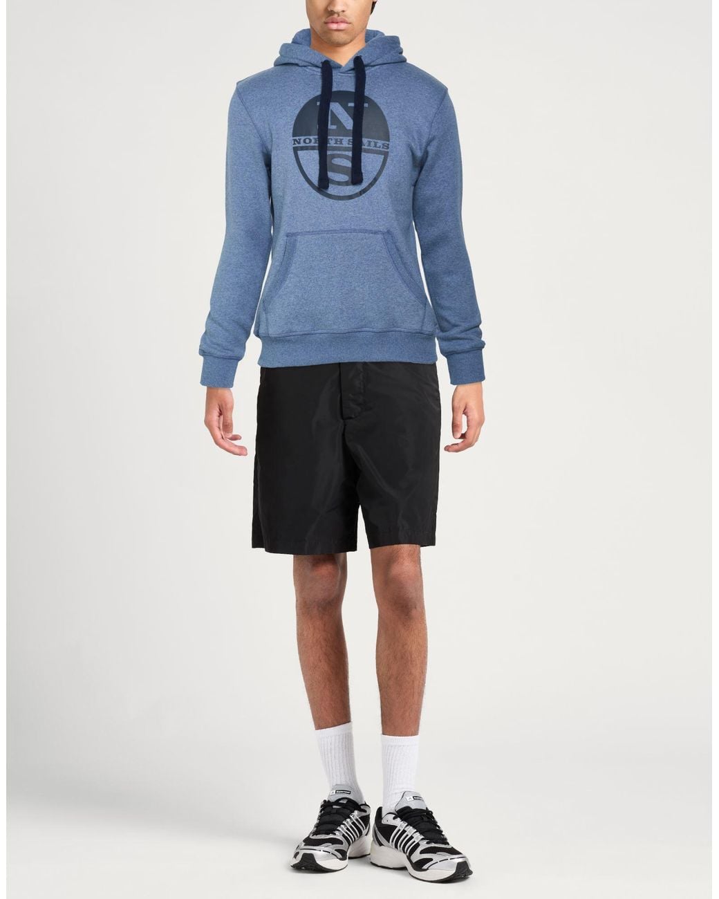 North Sails Blue Sweatshirt for men