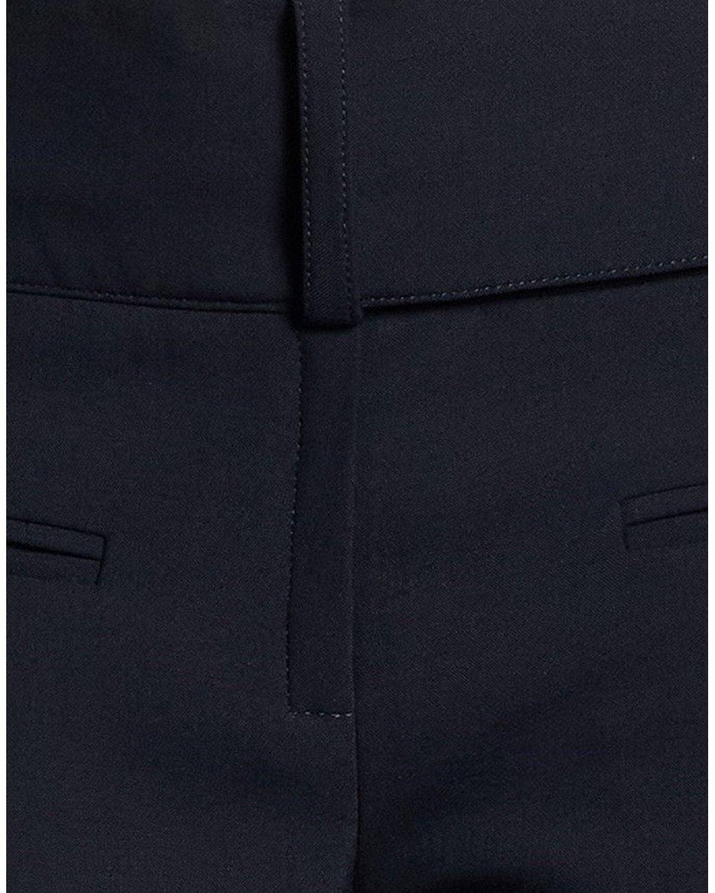 Courreges Blue Pants Polyester, Wool, Elastane, Polyamide