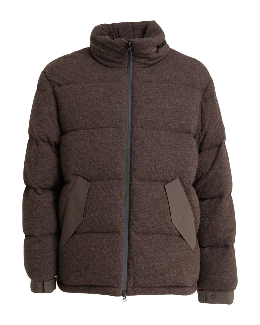 Paltò Brown Puffers for men