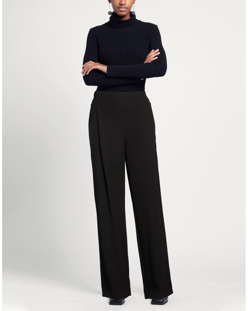 SIMONA CORSELLINI Black Pants