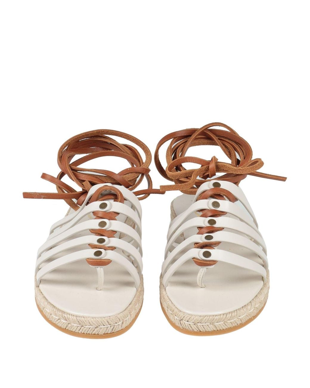 Tod's White Espadrilles