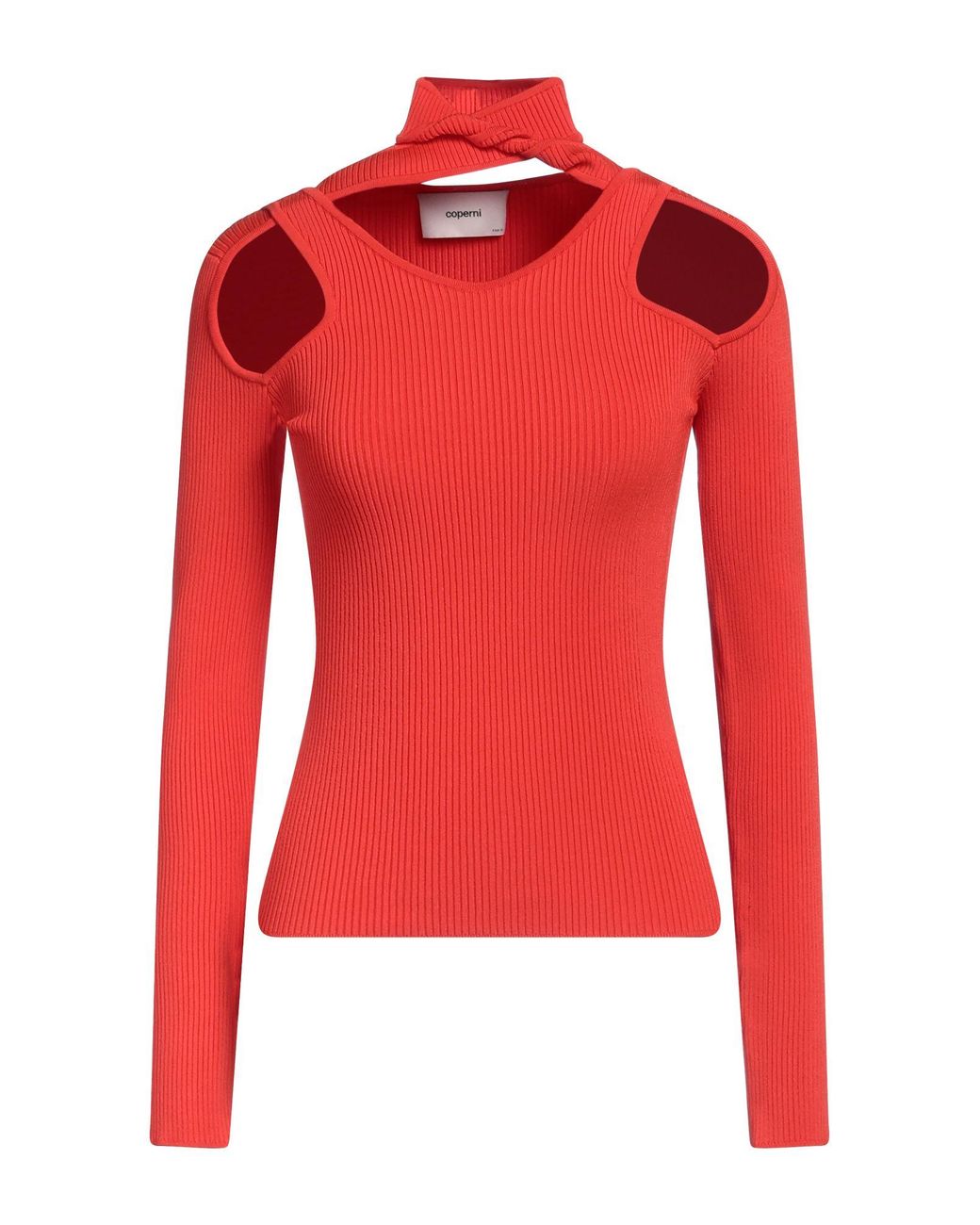 Cuello alto Coperni de color Red