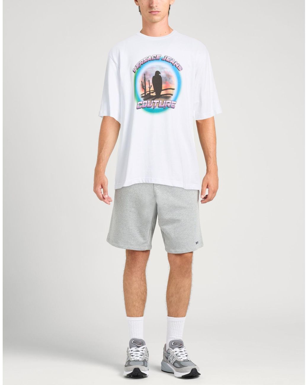 Versace Jeans Couture White T-Shirt for men