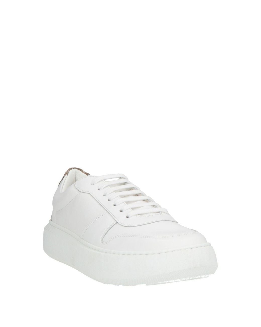 Herno White Sneakers Leather