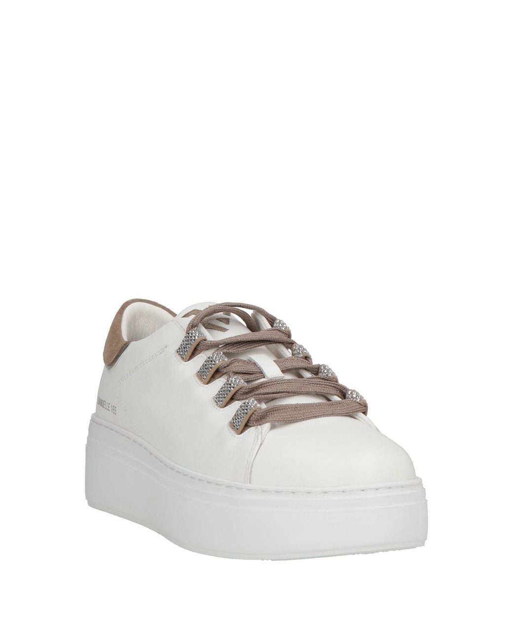 Emanuélle Vee White Sneakers