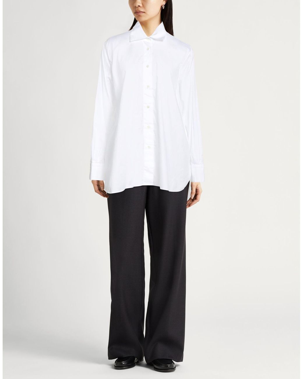 Massimo Alba White Shirt Cotton