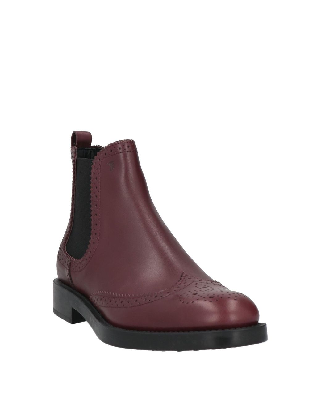 Tod's Purple Ankle Boots