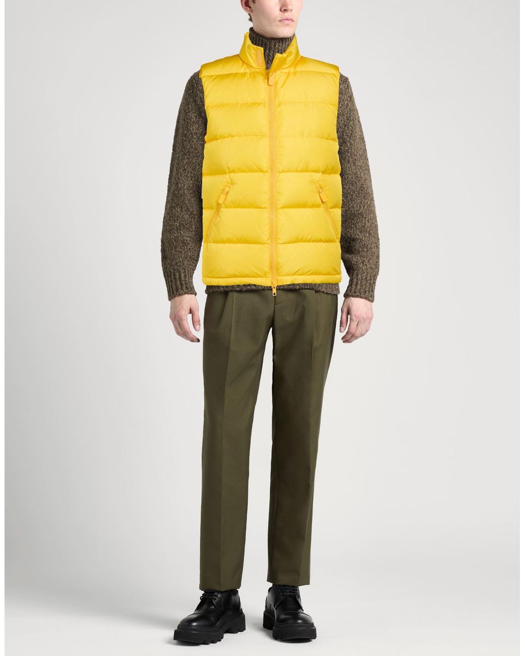 Aspesi Yellow Gilet for men