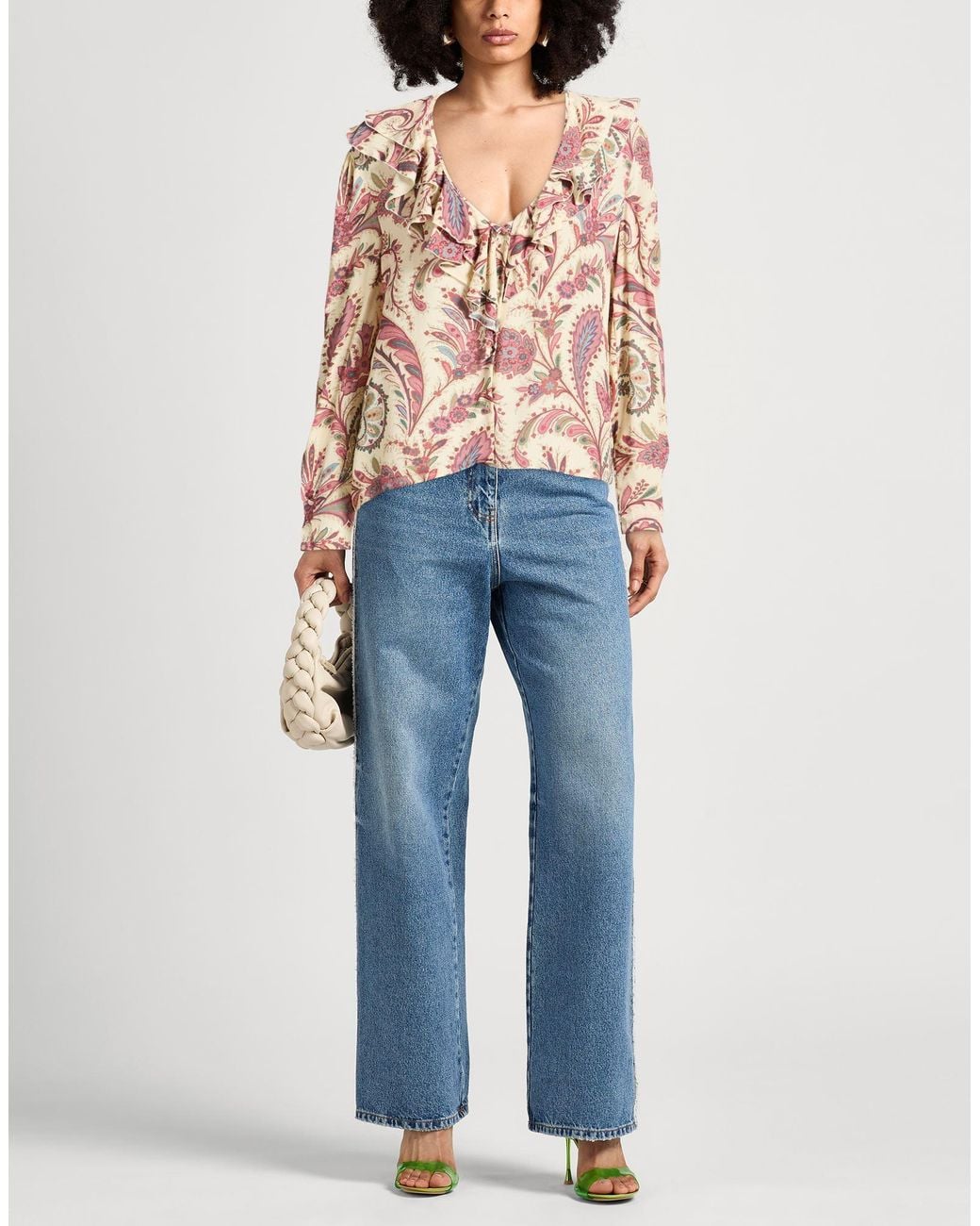 Etro Pink Shirt Viscose