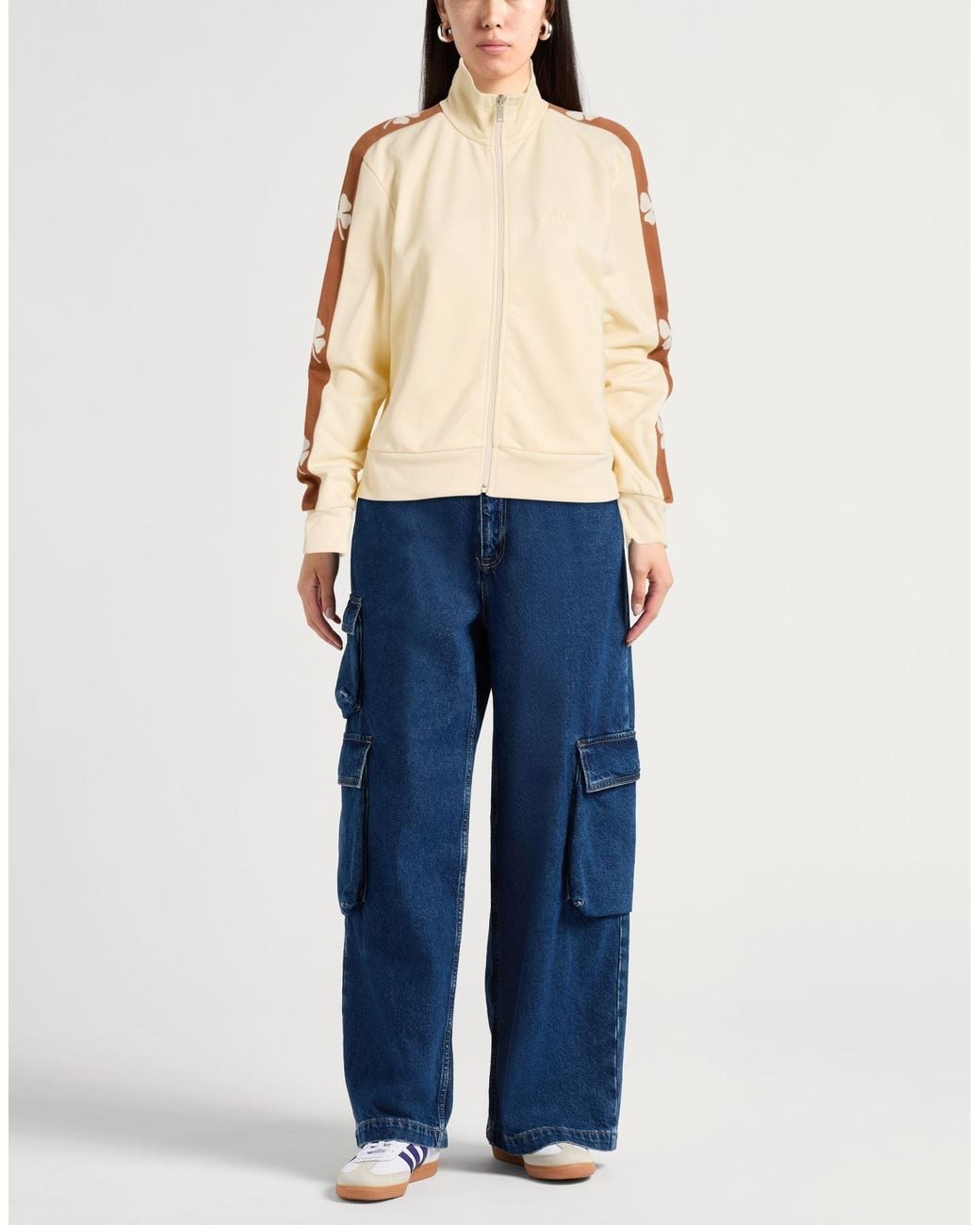 Autry Natural Ivory Sweatshirt Polyester, Cotton