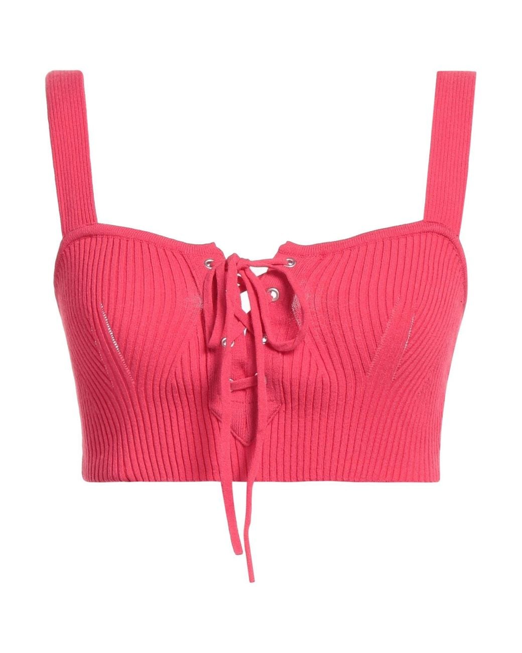 MSGM Pink Top Viscose, Polyester