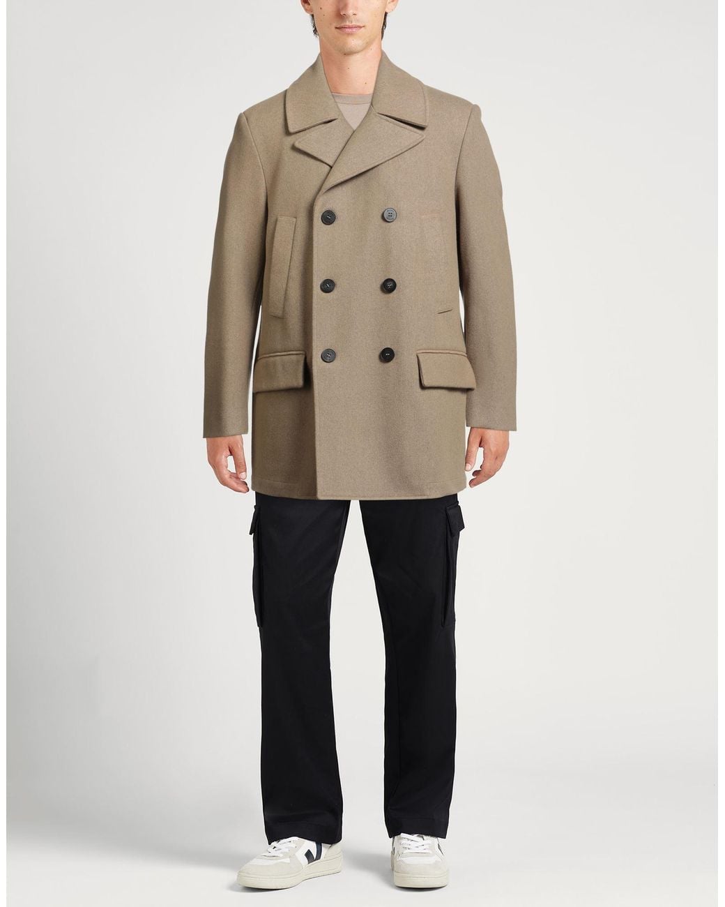 Cappotto di Drumohr in Natural da Uomo