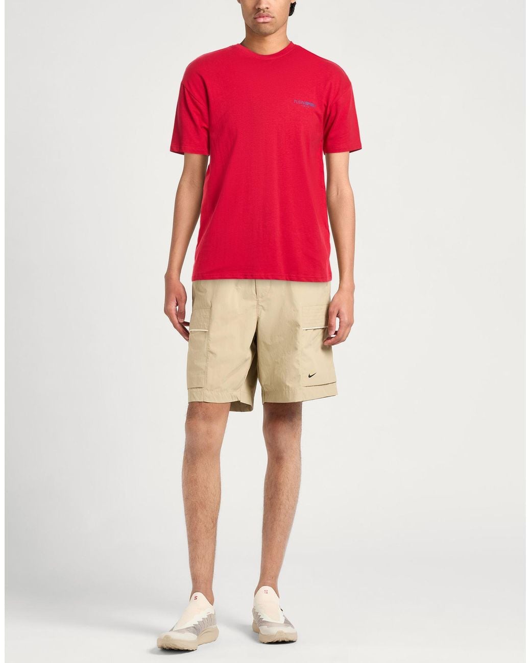 Philipp Plein Red T-Shirt for men