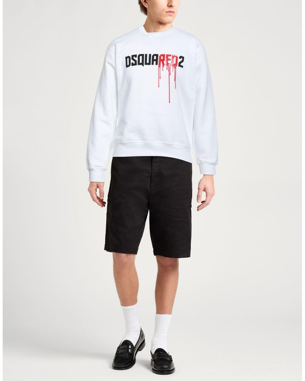 DSquared² White Sweatshirt for men