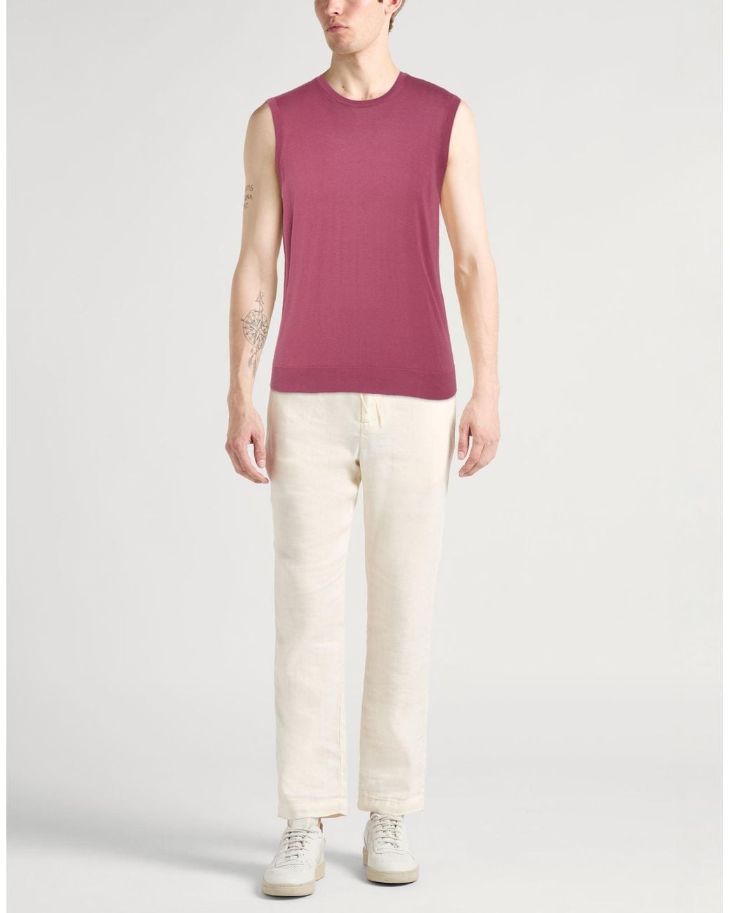 Pullover Drumohr de hombre de color Purple
