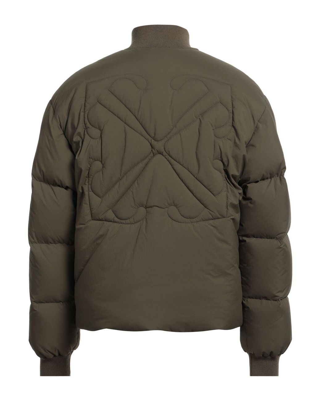 Off-White c/o Virgil Abloh Green Puffer for men