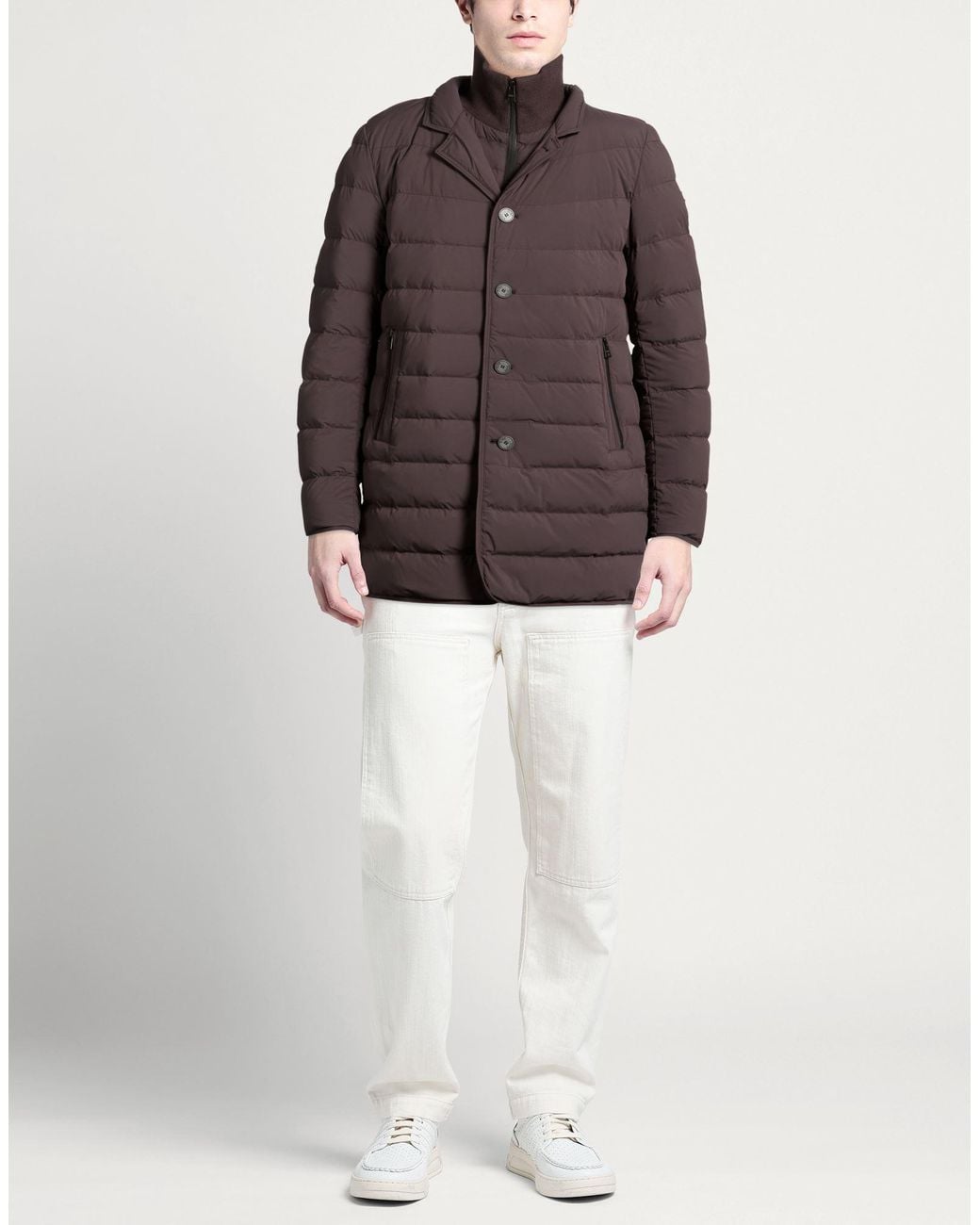 DUNO Brown Puffer for men