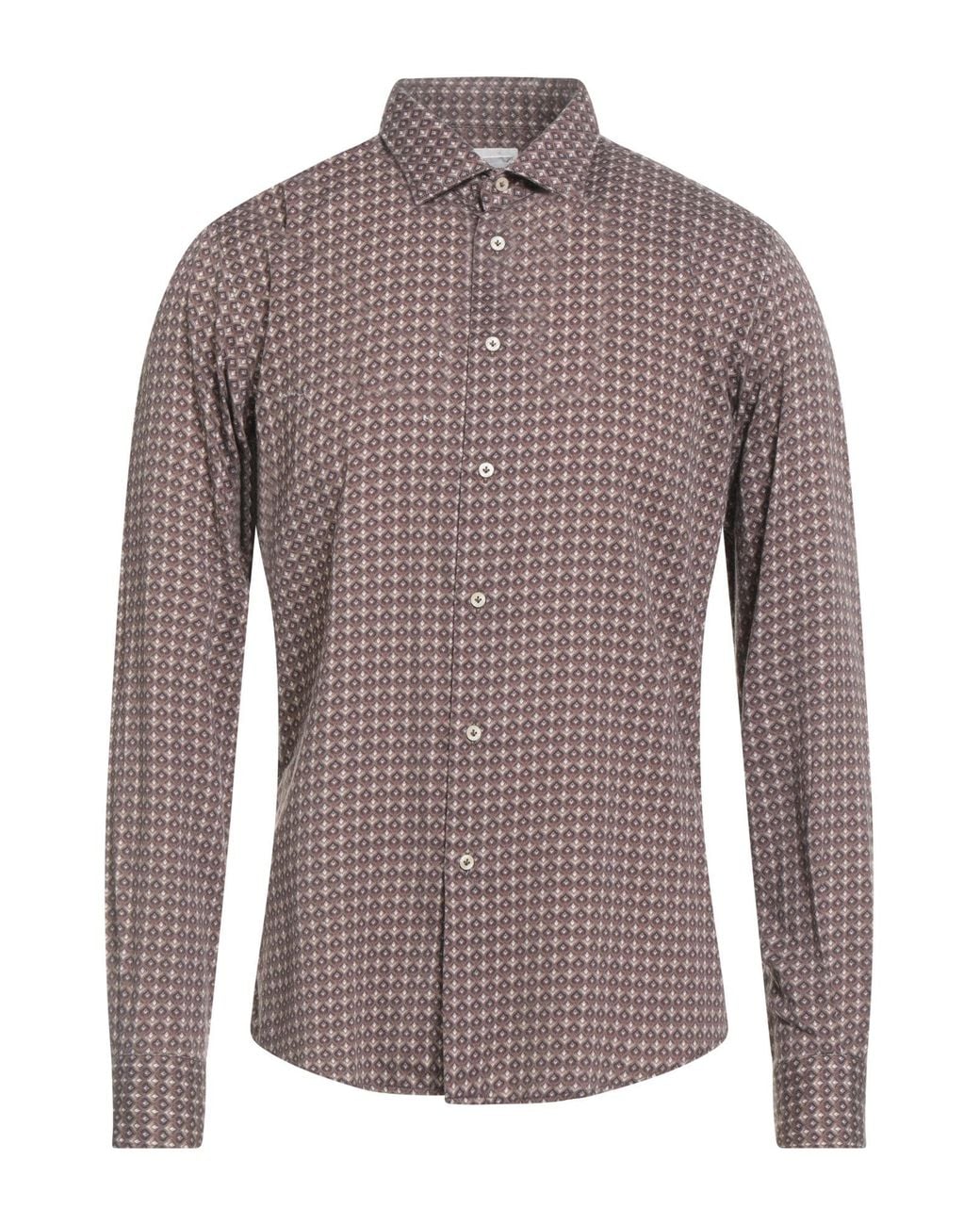 ALEX INGH Brown Shirt for men