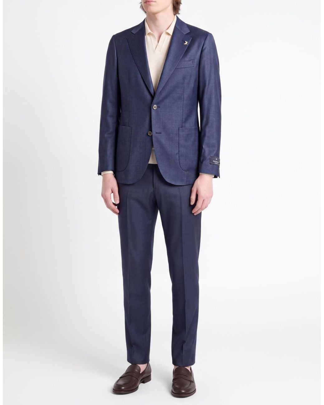 Tombolini Blue Suit for men