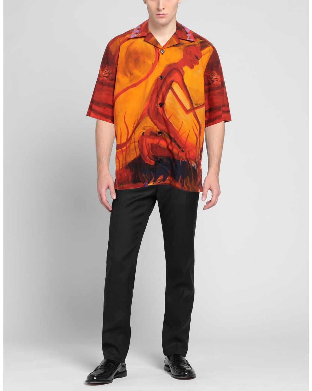 Orange givenchy shirt cheap
