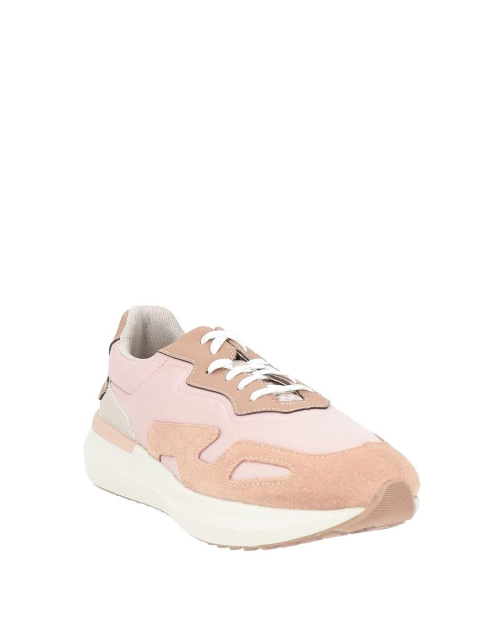 Timberland Pink Sneakers Leather, Textile Fibers