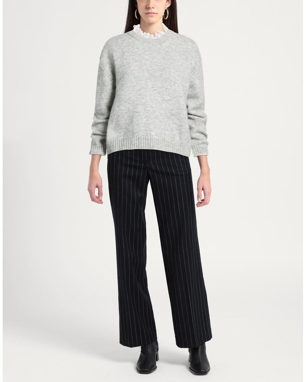 Soallure Gray Pullover