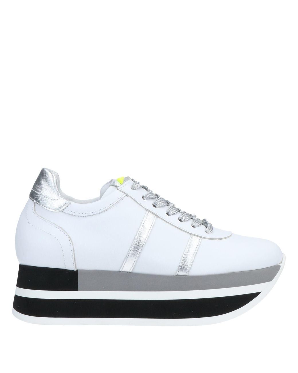 Jeannot Leather Trainers in Ivory (White) | Lyst