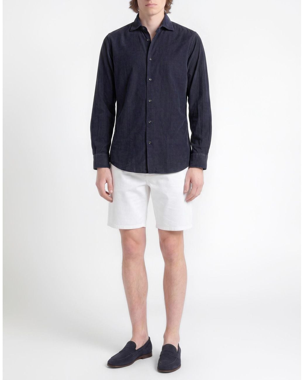 Glanshirt Blue By Slowear Shirt Cotton for men
