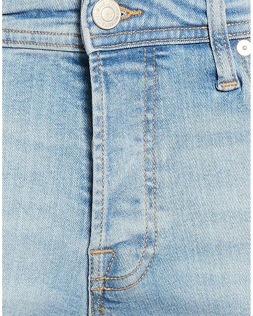 Jack & Jones Blue Jeans Cotton, Elastane for men
