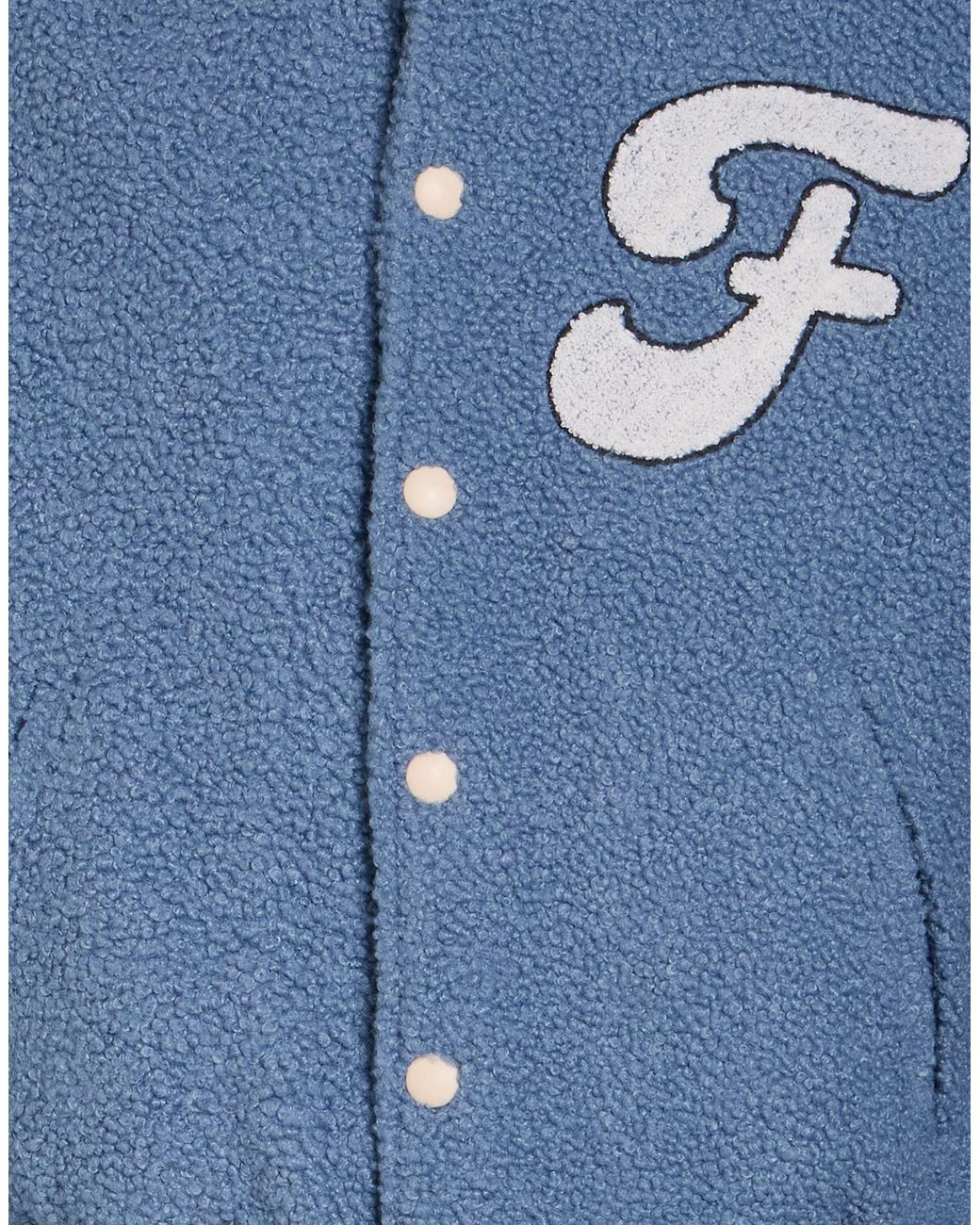 FAMILY FIRST Blue Jacket Polyester for men