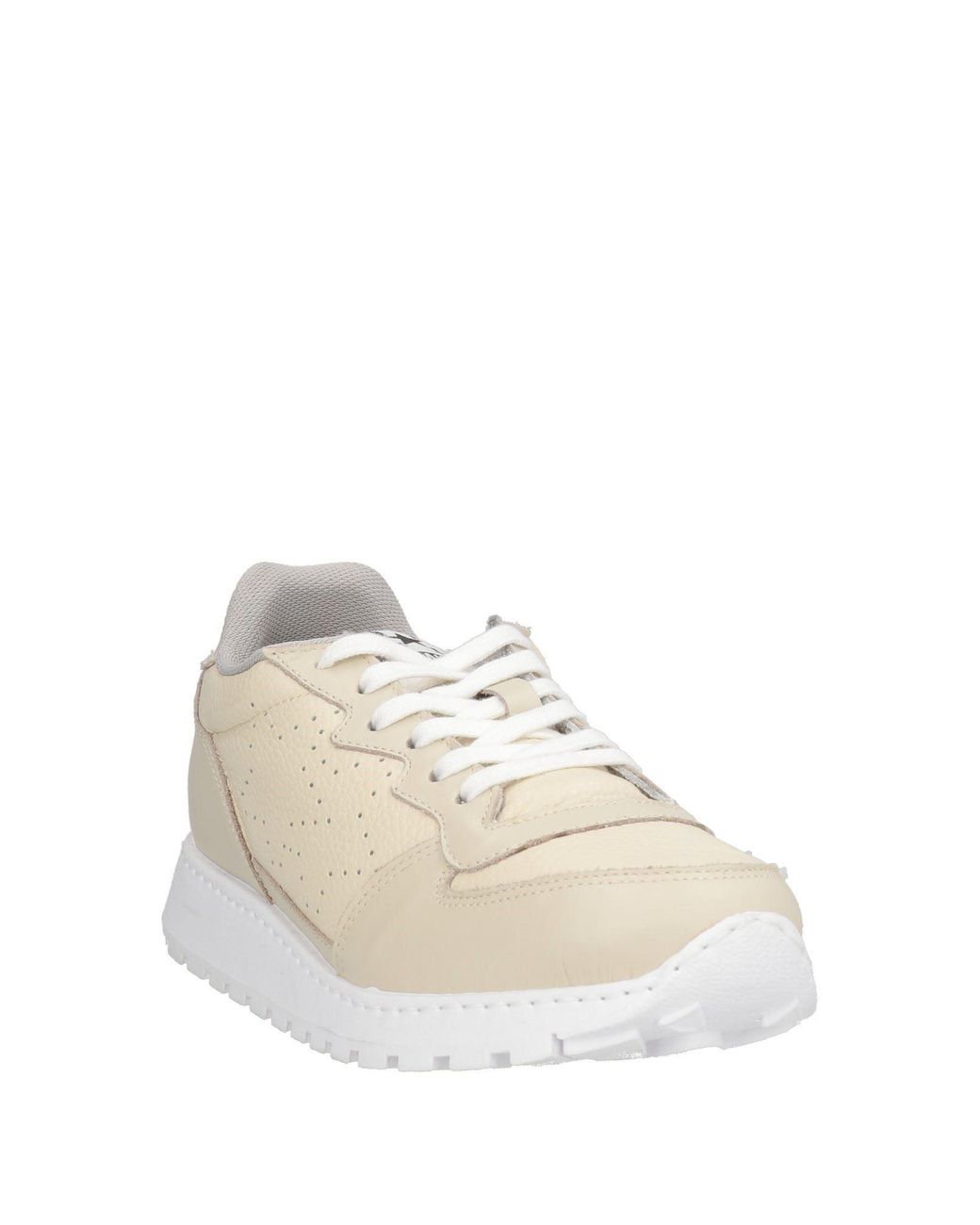 2 Star Natural Sneakers Leather