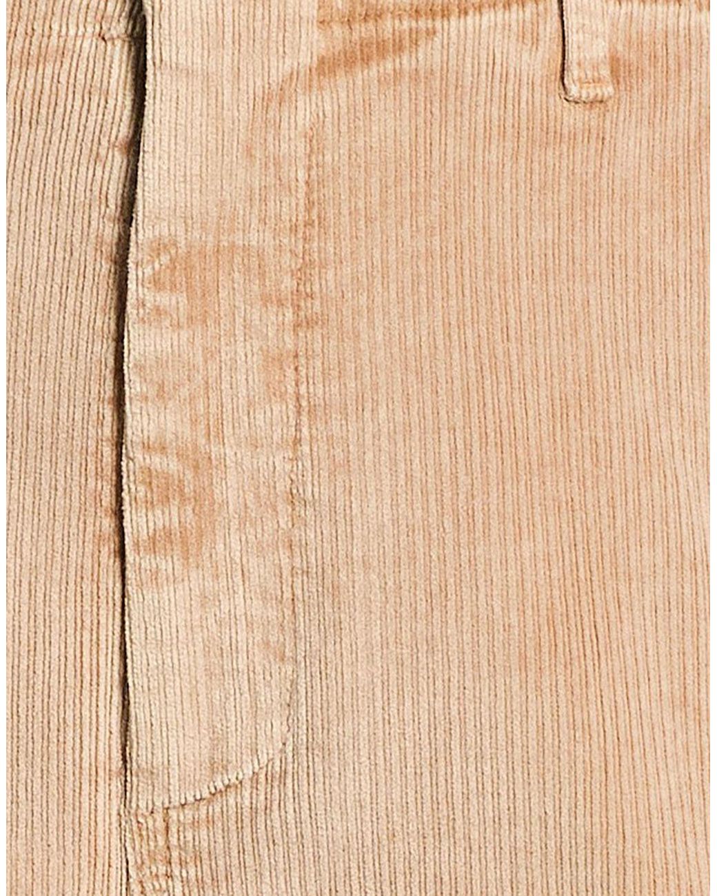 Dondup Natural Camel Pants Cotton, Elastane