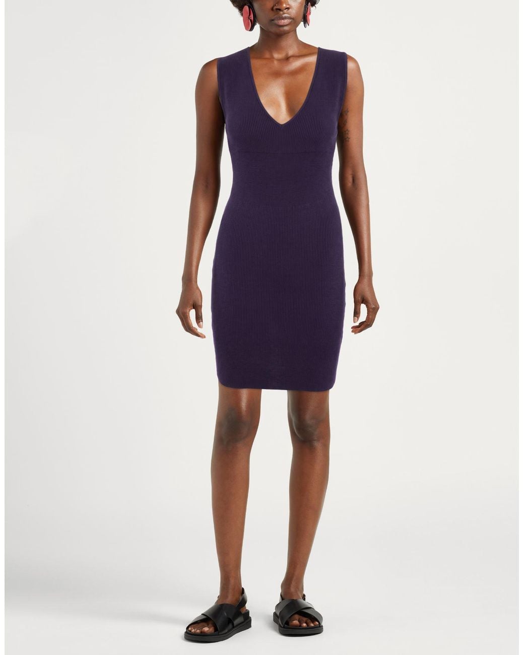 SEVENTY VENEZIA Blue Midi Dress