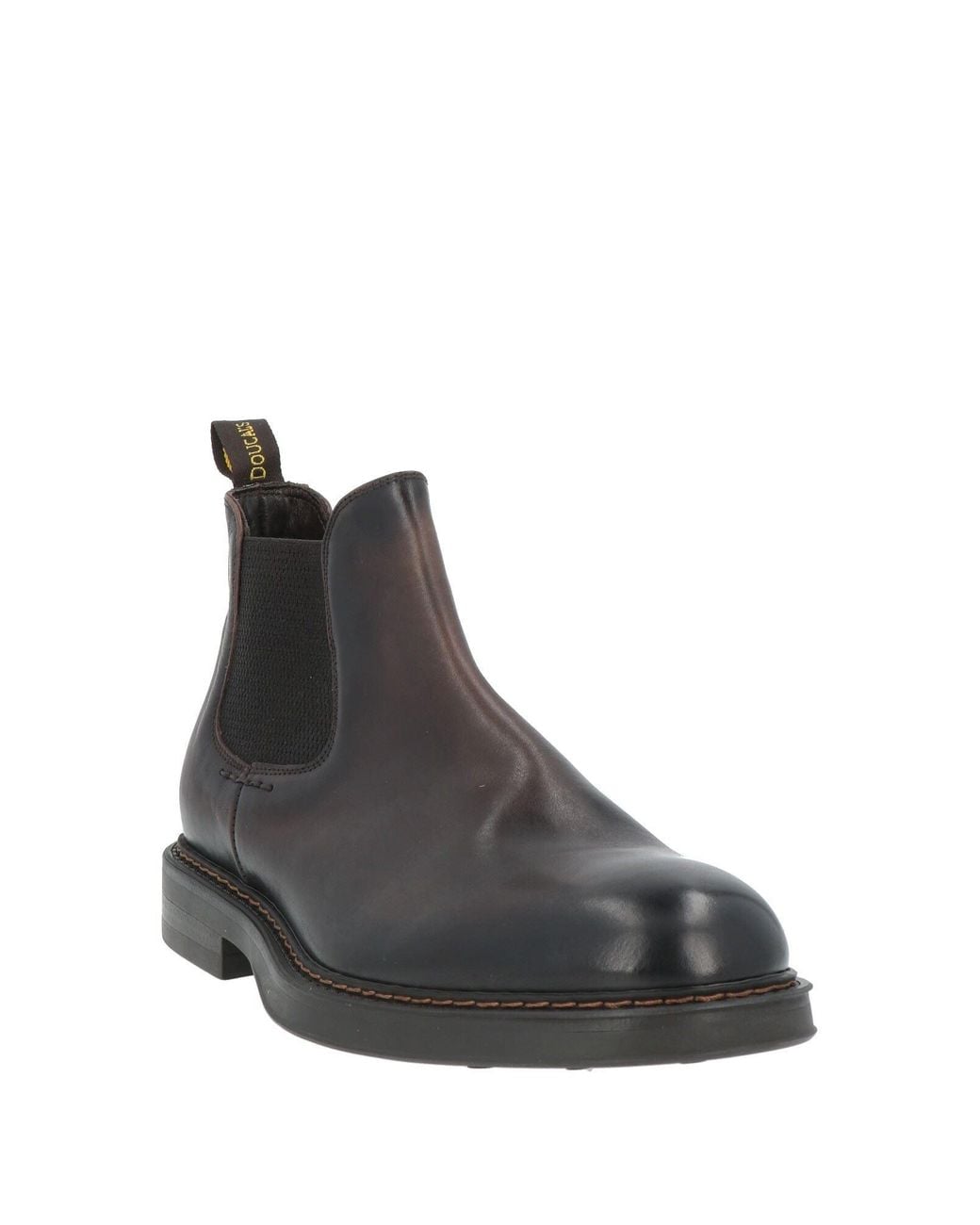 Doucal's Brown Ankle Boots Leather for men