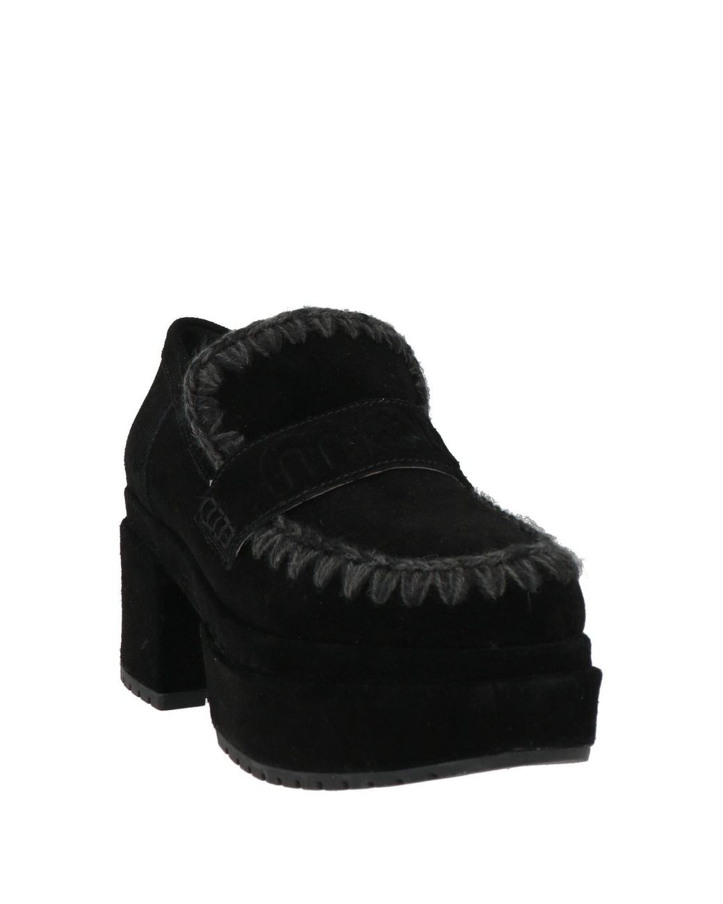 Mou Black Loafers