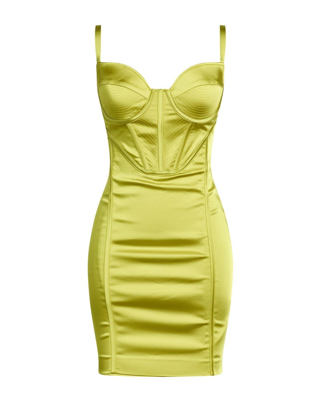 MARCIANO BY GUESS Yellow Mini Dress