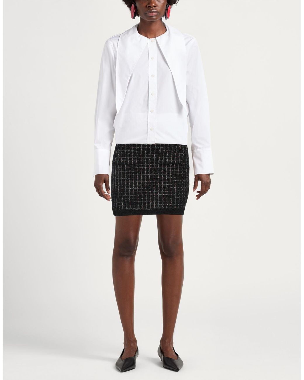 Sandro Black Mini Skirt