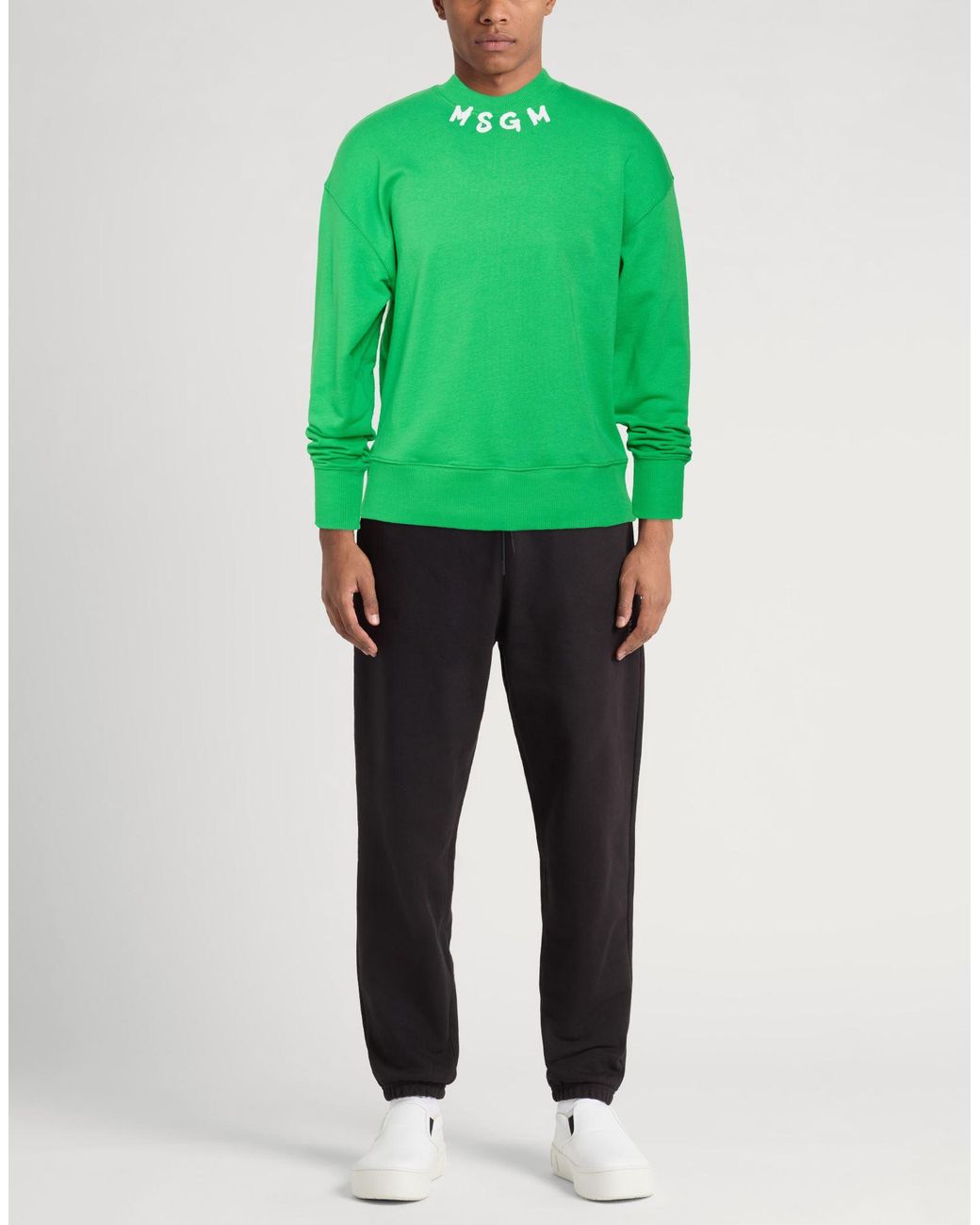 MSGM Green Sweatshirt for men