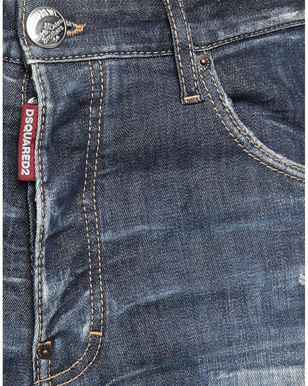 DSquared² Blue Jeans Cotton, Elastomultiester, Elastane for men