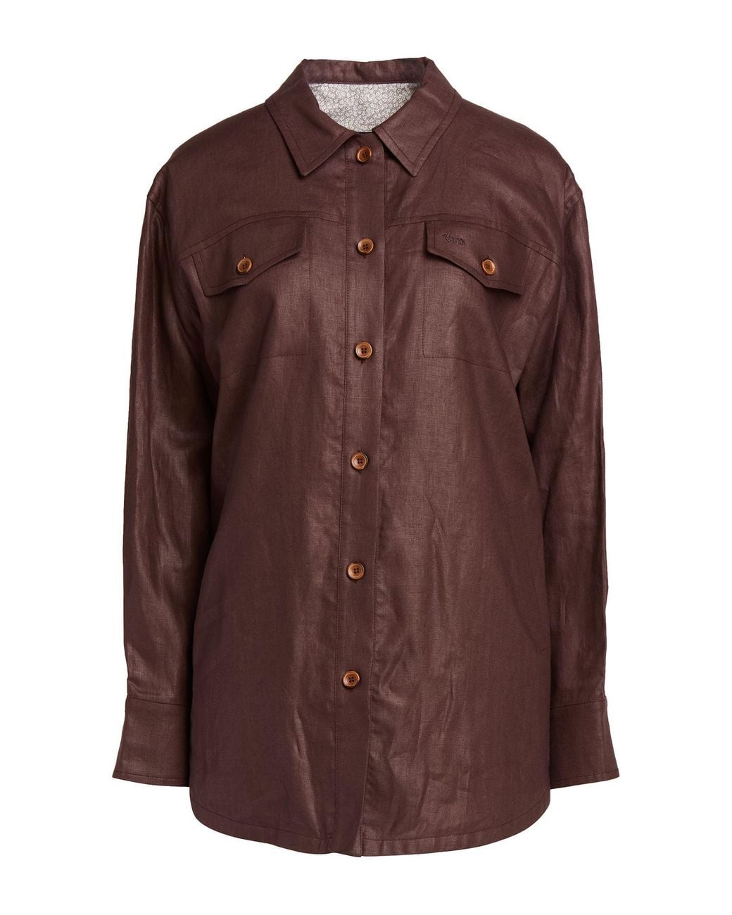 Harmont & Blaine Brown Shirts