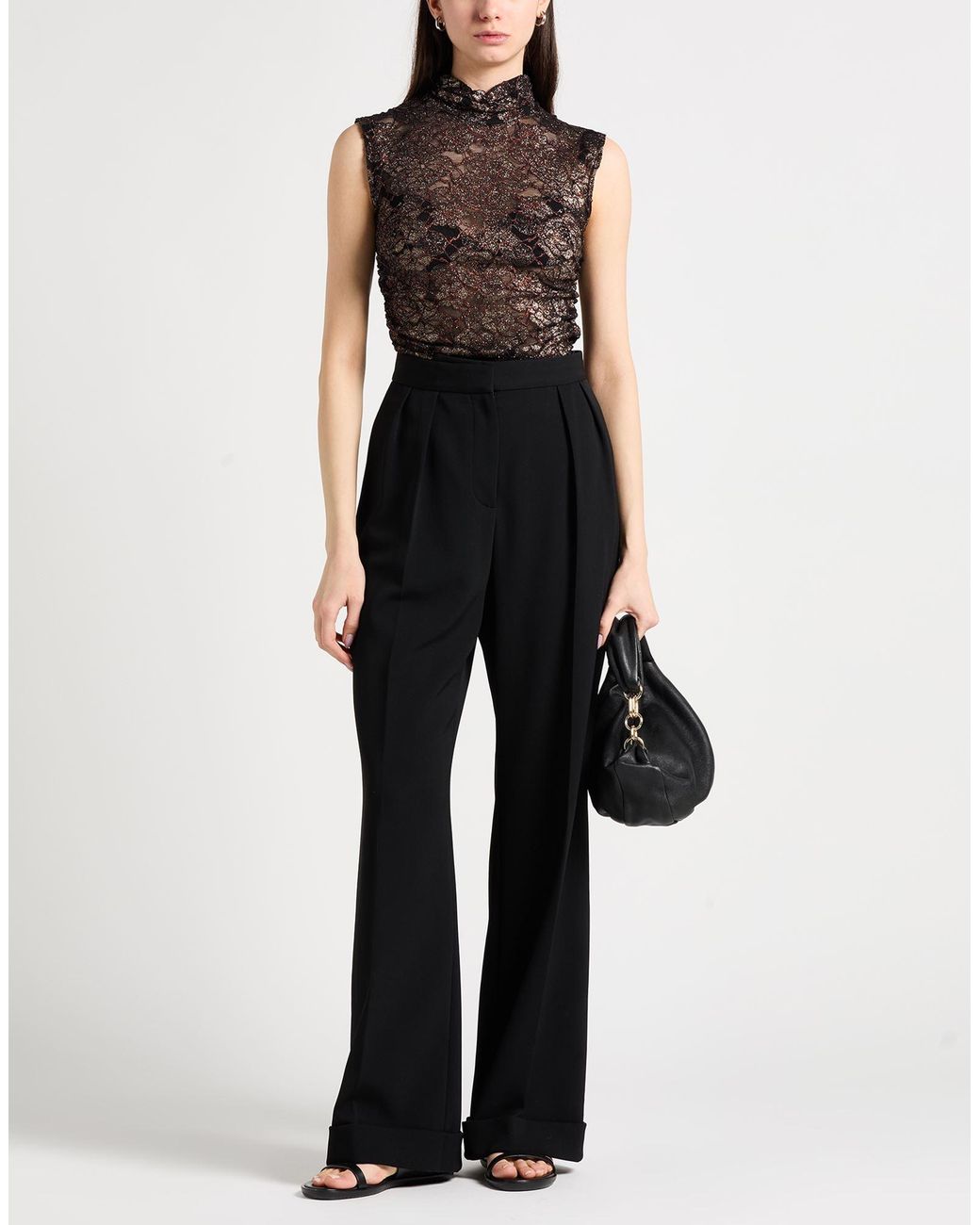 Gaelle Paris Black Top Polyamide, Polyester, Elastane
