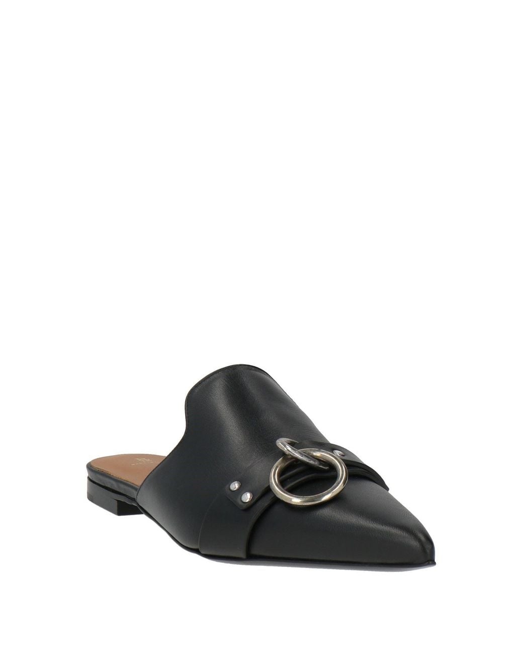 R13 Black Mules & Clogs