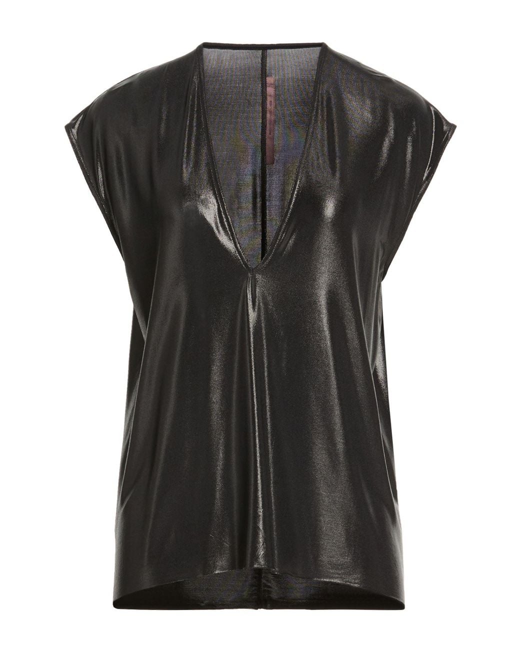Rick Owens Black Top Viscose, Elastane