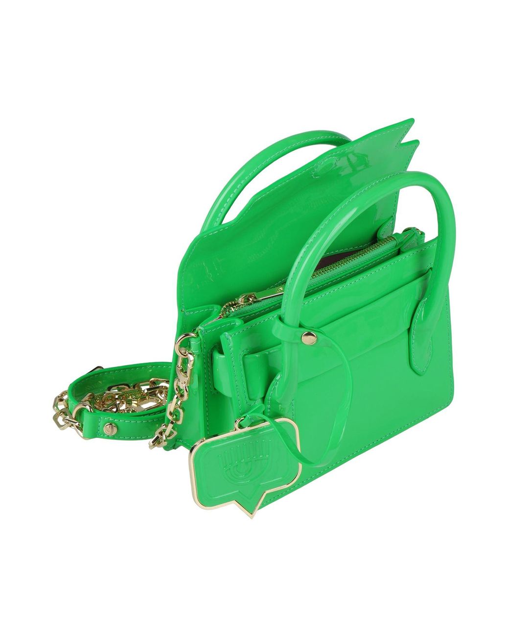 Chiara Ferragni Green Handbag