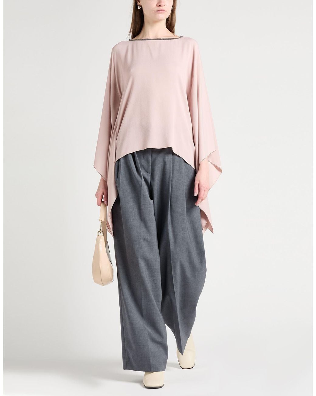 Fabiana Filippi Pink Cape Acetate, Silk